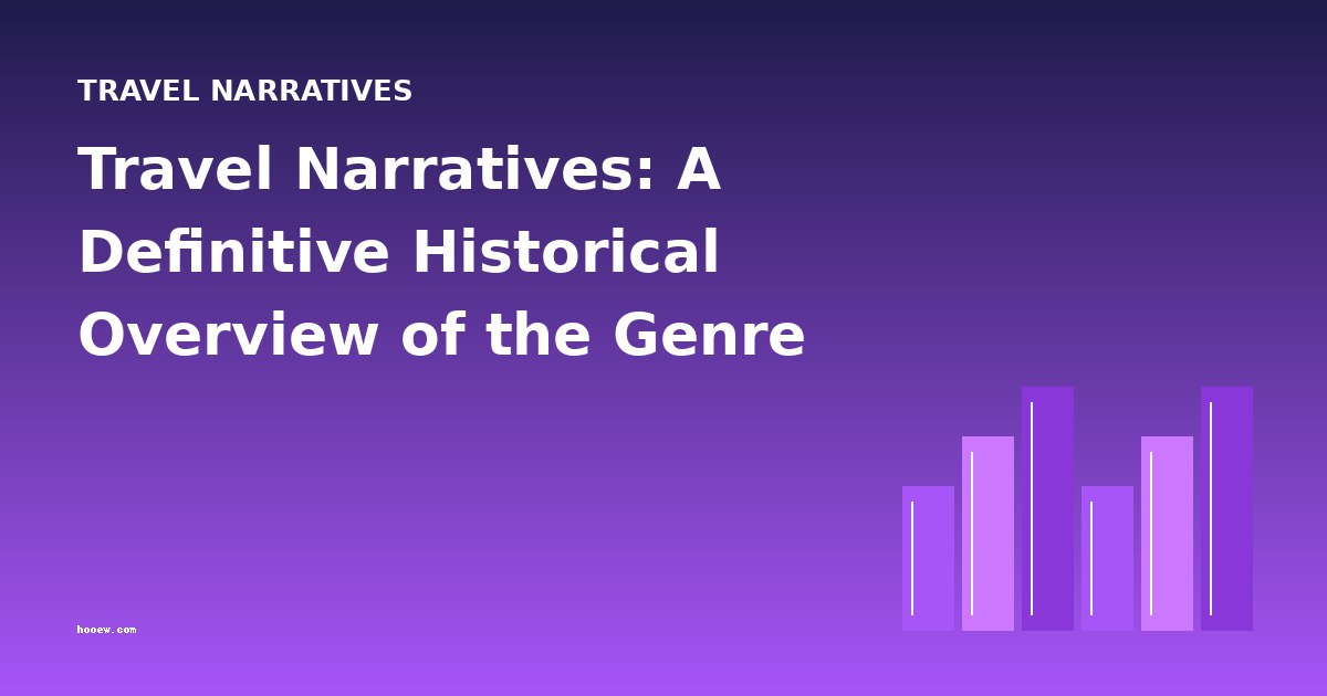 Travel Narratives: A Definitive Historical Overview of the Genre