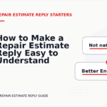 How to Make a Repair Estimate Reply Easy to Understand